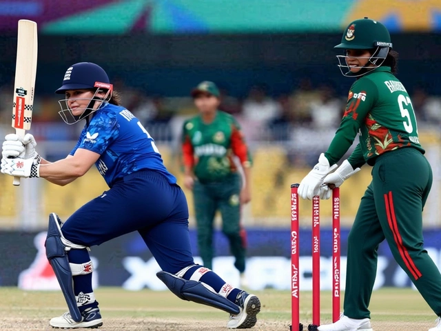 Heather Knight's 79* Leads England Women to Thrilling 4-Wicket Win Over Bangladesh in World Cup