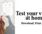 Test your vision at home – Download, Print & Test