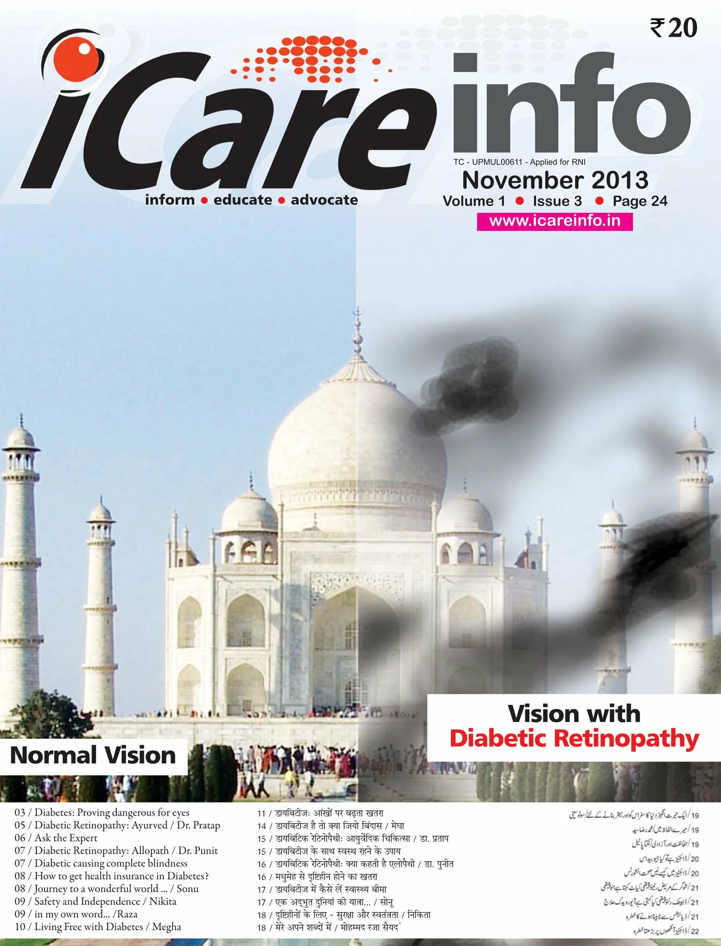 iCareINFO-Nov2013-Diabetes-cover