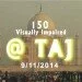 Visually impaired at Taj Mahal